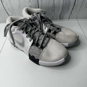 Nike LeBron James Witness VIII White Light Smoke Grey Black FB2239-100 Men's 8